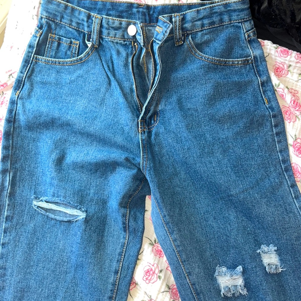 SHEIN oversized jeans